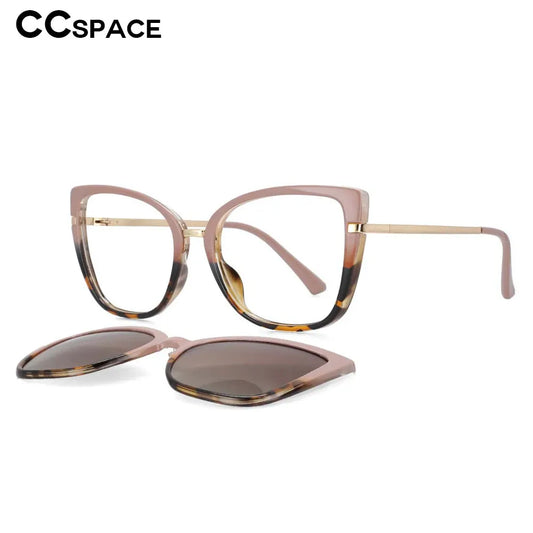 53752 Anti Blue Light Glasses Frames Multifunctional Polarized Sunglasses Clip Men Women Fashion Computer Eyeglasses